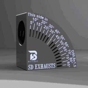 Bochtzaagmal voor uitlaatbuizen
